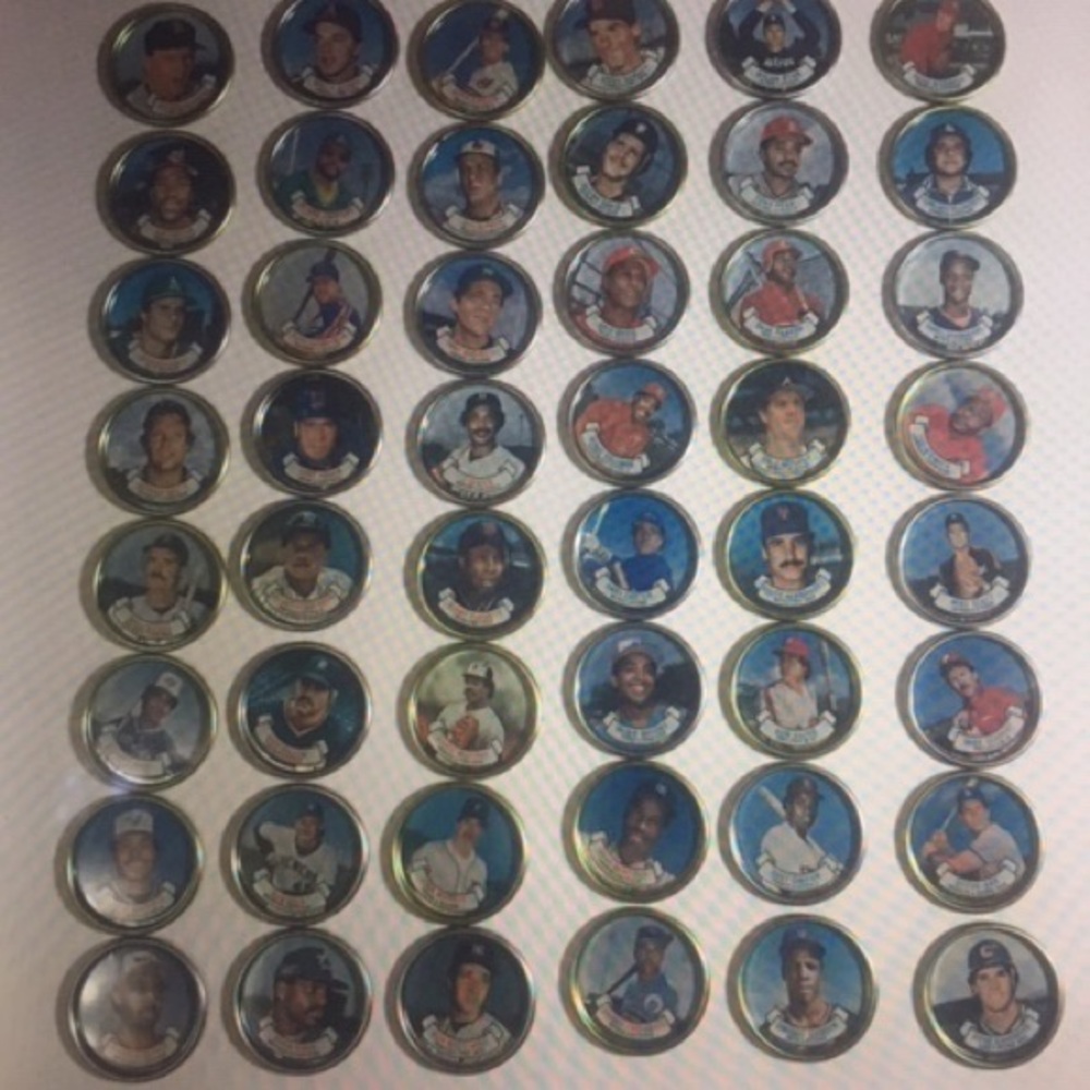 1987 Topps Baseball Coin Set. 48 coins